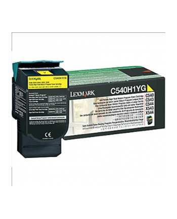 Toner Optra C540 Yellow 2k C540H1YG