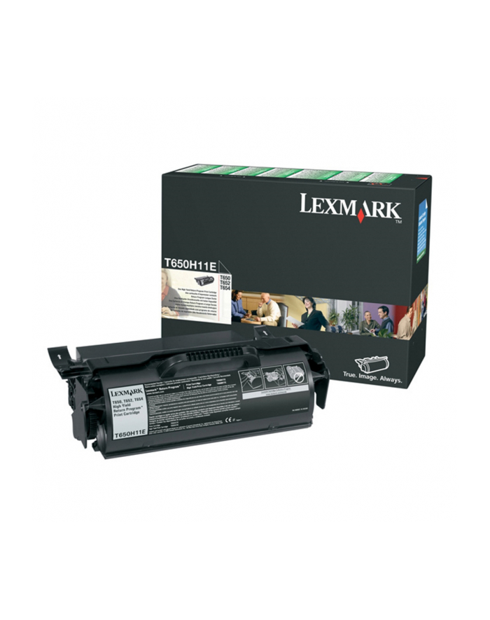 Toner Optra T65x 25k T650H11E główny