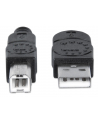 Manhattan Kabel USB 2.0 A-B M/M 1,8m czarny - nr 17