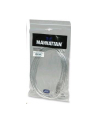 Kabel USB 2.0 A-B M/M 3m srebrny Manhattan - nr 5