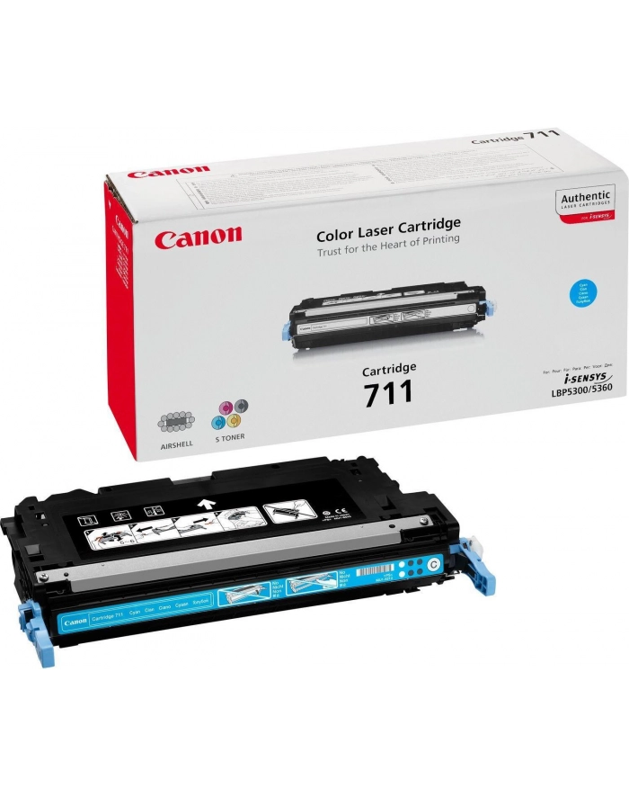 Toner EP-711C Cyan  6k główny