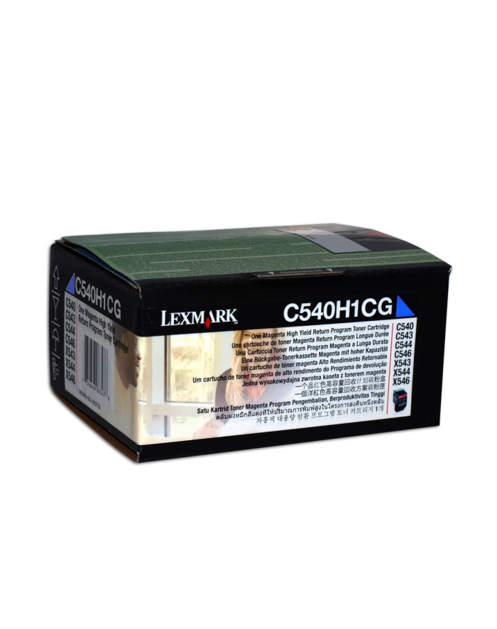 Toner Optra C540 Cyan 2k C540H1CG główny