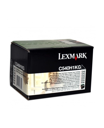 Toner Optra C540 Black 2.5k C540H1KG nr 1
