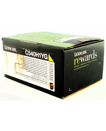 Toner Optra C540 Yellow 2k C540H1YG nr 2