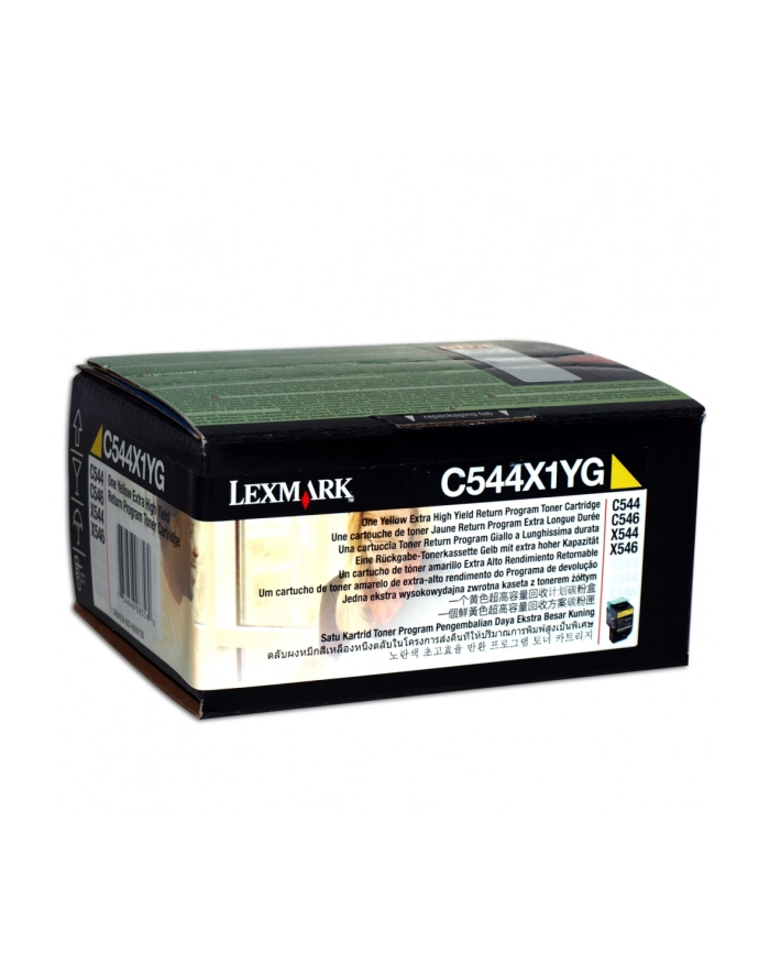 Toner Optra C54x/X54x Yellow 4k C544X1YG główny