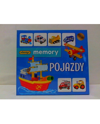 Pojazdy - Adamigo memory 07257