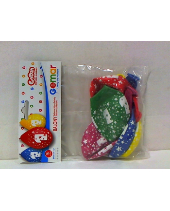 godan Balony 12 z nadr 1, pastel mix 5szt GS110/1W