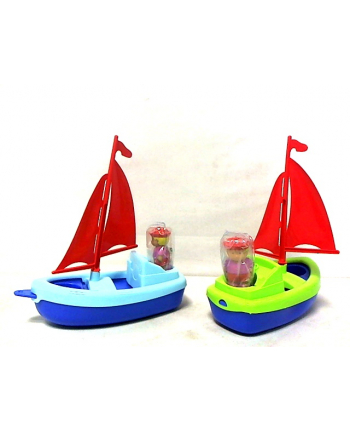 simba Łódź z żeglarzem 22 cm 7600000145. (WYSYŁKA LOSOWA, BRAK MOŻLIWOSCI WYBORU)