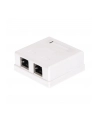 Netrack gniazdo kompletne natynkowe 2xRJ45 8p8c FTP Cat5e LSA - nr 11