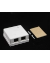 Netrack gniazdo kompletne natynkowe 2xRJ45 8p8c FTP Cat5e LSA - nr 2