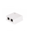 Netrack gniazdo kompletne natynkowe 2xRJ45 8p8c FTP Cat5e LSA - nr 6