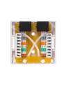 Netrack gniazdo kompletne natynkowe 2xRJ45 8p8c UTP Cat6 LSA - nr 10