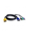 ATEN KVM Cable 3in1 SPHD (HDB15-SVGA, USB, PS/2, PS/2) - 3m - nr 15