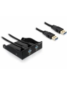 Delock USB 3.0 wewnętrzny 3.5''/5,25'' Hub, 2 przednie panele USB 3.0 - nr 5