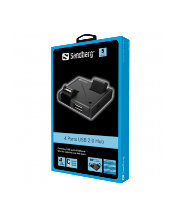 Sandberg hub USB 2.0 (4 porty)