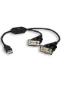 MANHATTAN  Konwerter USB na port szeregowy 2 x RS232 - nr 13