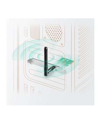 TP-Link TL-WN781ND karta sieciowa PCIe Wireless 150Mbps, 1T1R, 802.11n/g/b