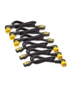 apc by schneider electric APC Power Cord Kit (6 ea), Locking, C13 to C14 (90 Degree), 1.8m - nr 6