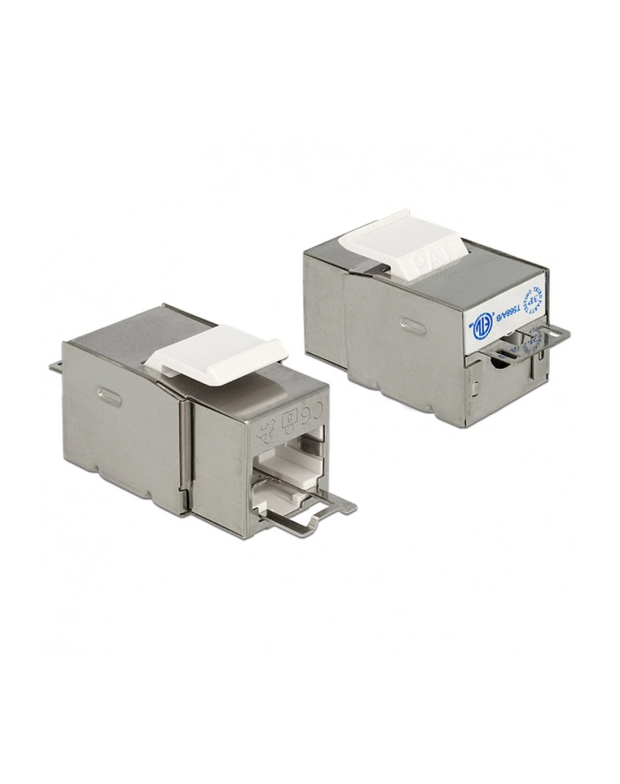 Delock Moduł Keystone Gniazdo RJ45 Cat.6 > LSA do puszki montażowej główny