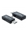 Delock Czytnik kart Micro USB OTG + męskie złącze USB A - nr 16