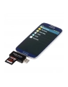 Delock Czytnik kart Micro USB OTG + męskie złącze USB A - nr 17