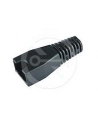 Solarix osłonka na wtyk RJ45 non-snag proof czarna - nr 1