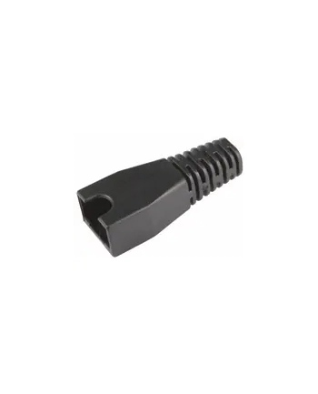 Solarix osłonka na wtyk RJ45 non-snag proof czarna nr 1