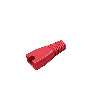 Solarix osłonka na wtyk RJ45 non-snag proof czerwona