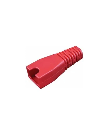 Solarix osłonka na wtyk RJ45 non-snag proof czerwona