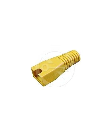 Solarix osłonka na wtyk RJ45 non-Snag Proof żółta