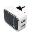Sandberg Ładowarka sieciowa USB 2.4 + 1A EU - nr 15