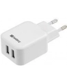 Sandberg Ładowarka sieciowa USB 2.4 + 1A EU - nr 17