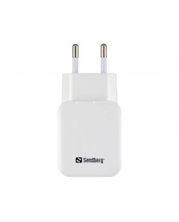 Sandberg Ładowarka sieciowa USB 2.4 + 1A EU nr 2