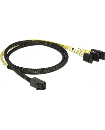 Delock Kabel Mini SAS HD SFF-8643 > 4 x SATA 7 Pin 1m