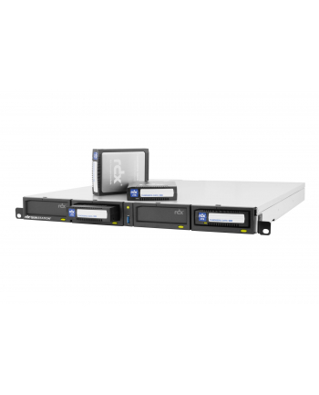 tandberg data RDX QuikStation 4, 4-dock, 1GbE-attached Removable Disk Array, 1U Rackmount
