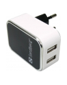 Sandberg Ładowarka sieciowa USB 2.4 + 1A EU - nr 23