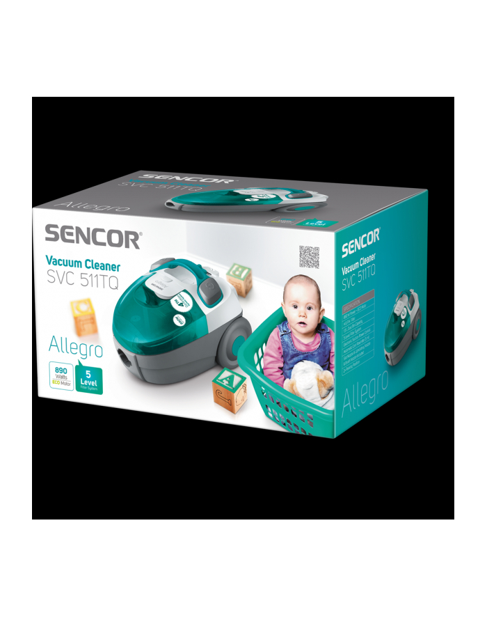 Odkurzacz SENCOR - SVC 511 TQ-EUE2 główny