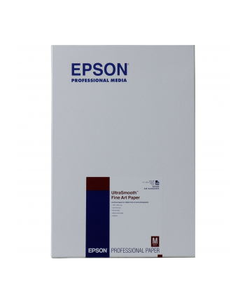 Papier Epson Ultrasmooth Fine Art Paper | 325g/m2 | A3+,  | 25 ark