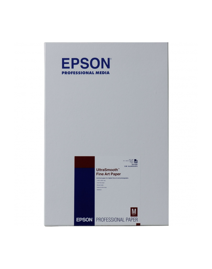 Papier Epson Ultrasmooth Fine Art Paper | 325g/m2 | A3+,  | 25 ark główny