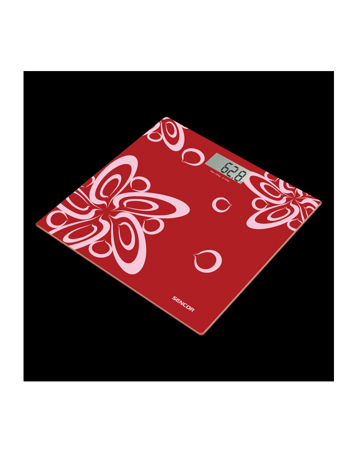 Waga łazienkowa Sencor SBS2507RD | czerwona główny