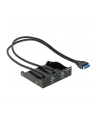 Delock frontpanel  USB 3.0 x2 do zatoki 3,5/5,25'' PIN header - nr 19