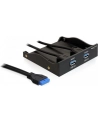 Delock frontpanel  USB 3.0 x2 do zatoki 3,5/5,25'' PIN header - nr 36