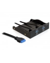 Delock frontpanel  USB 3.0 x2 do zatoki 3,5/5,25'' PIN header - nr 47