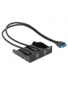 Delock frontpanel  USB 3.0 x2 do zatoki 3,5/5,25'' PIN header - nr 4