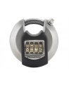 masterlock Kłódka szyfrowa stalowa, 70mm, pokrywa termoplastyczna, ośmiokątny pałąk - nr 1