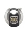 masterlock Kłódka szyfrowa stalowa, 70mm, pokrywa termoplastyczna, ośmiokątny pałąk - nr 2
