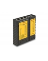 Delock Tester przewodów RJ45 / RJ12 / PoE - nr 22
