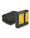Delock Tester przewodów RJ45 / RJ12 / PoE - nr 24