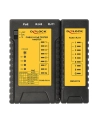 Delock Tester przewodów RJ45 / RJ12 / PoE - nr 29