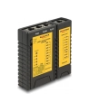 Delock Tester przewodów RJ45 / RJ12 / PoE - nr 35